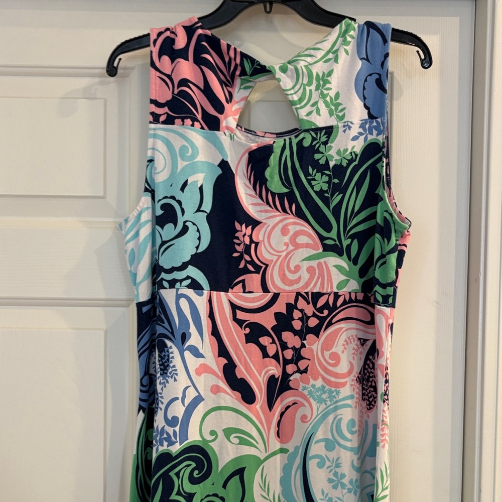 Talbots Women's Multicolor Patterned Maxi Dress - image 6